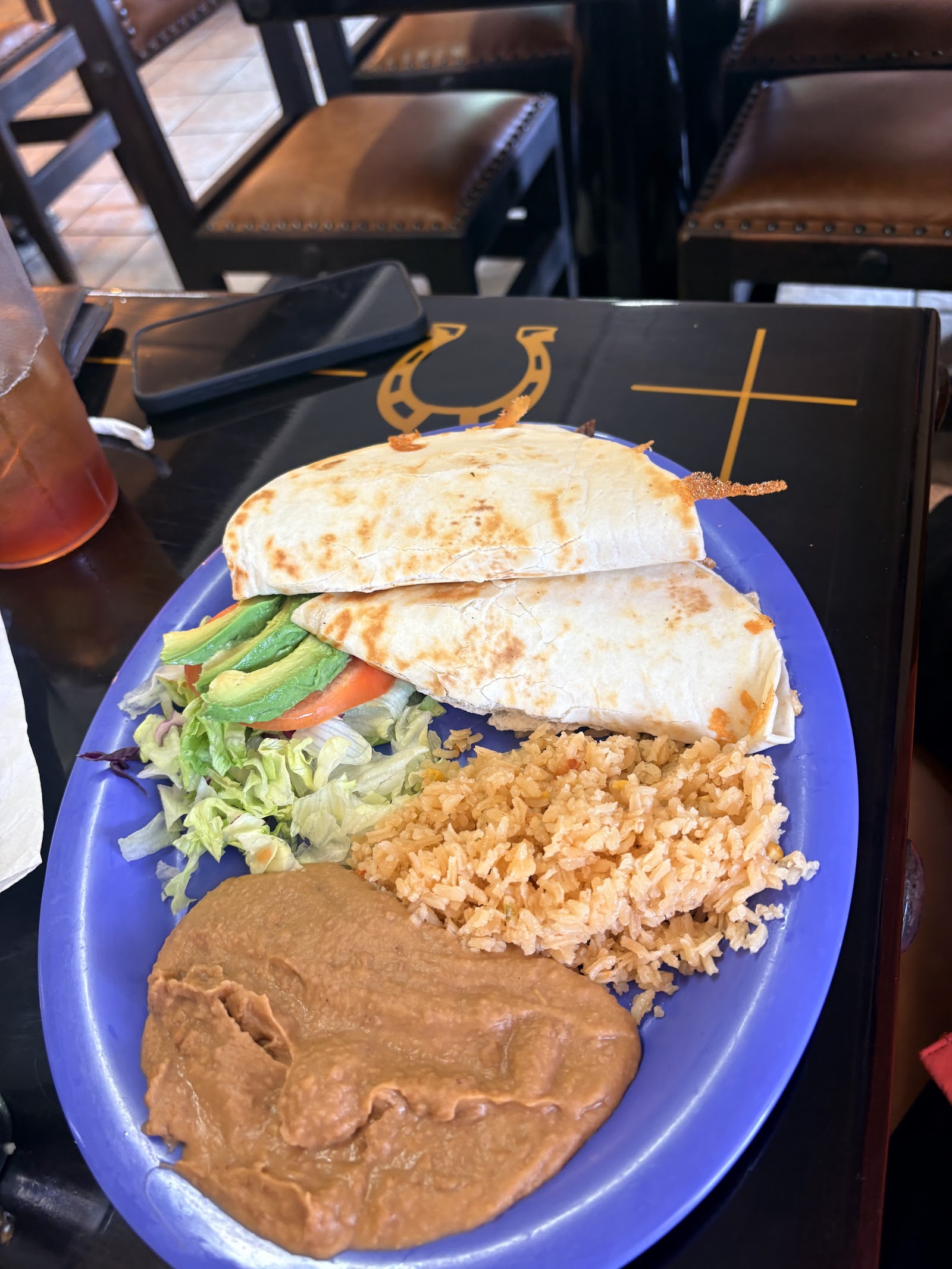 Plate from Rodeo Restaurant